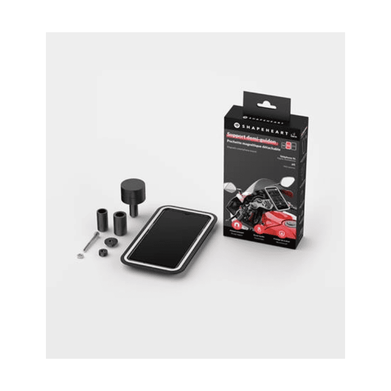 SHAPEHEART SUPPORT SMARTPHONE MAGNÉTIQUE STEM POUR SPORTIVE + POCHETTE